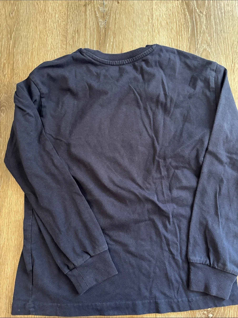 GAP Black Long-Sleeve Graphic Einstein Print